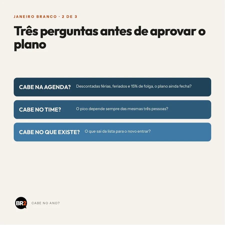 Peça 2 de 3 da campanha Cabe no Ano?, criada pela BR2 para Janeiro Branco