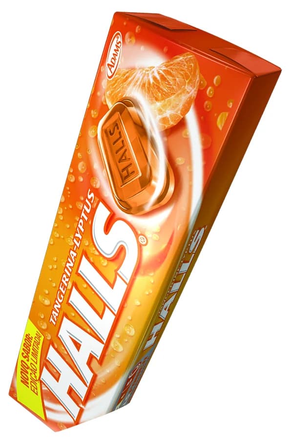 Packaging para Kraft Foods — Halls, criação da BR2