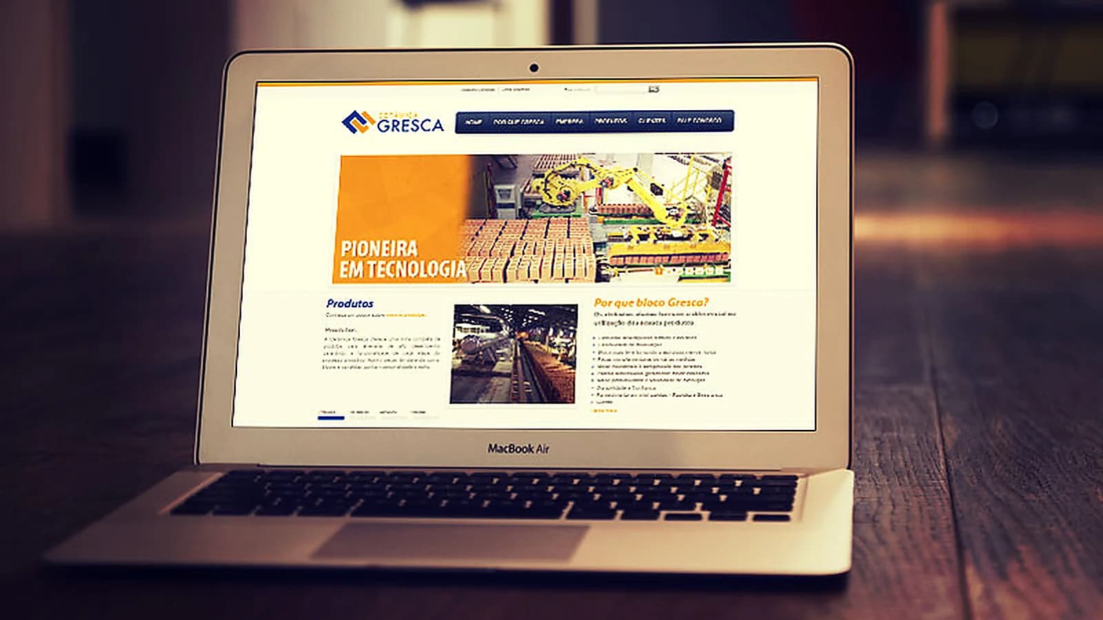 Hotsite para Gresca, criação da BR2