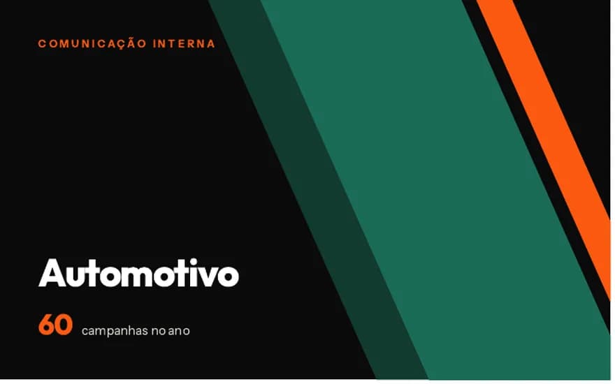 Comunicação interna para Automotivo