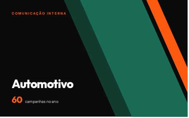 Comunicação interna para Automotivo