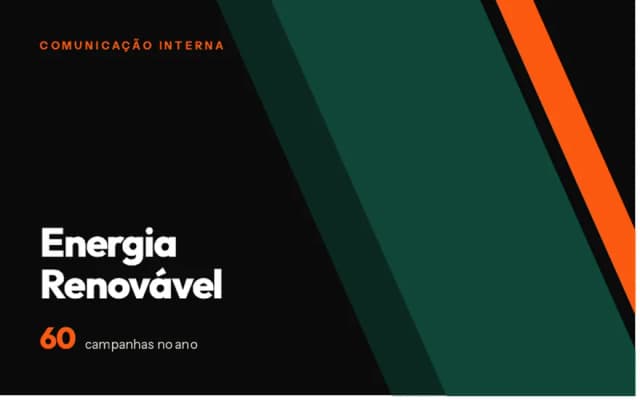 Comunicação interna para Energia Renovável
