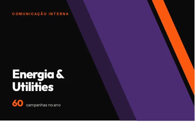 Comunicação interna para Energia & Utilities