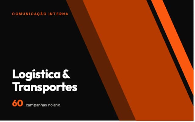 Comunicação interna para Logística & Transportes