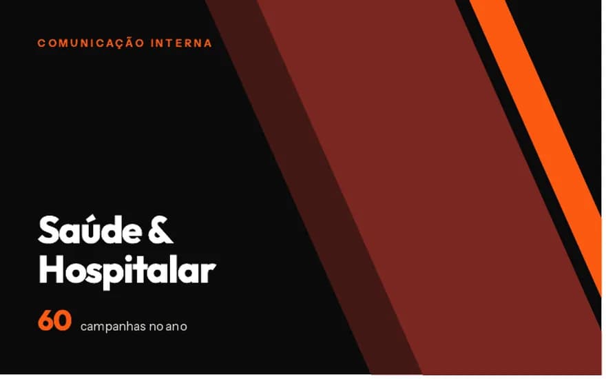 Comunicação interna para Saúde & Hospitalar