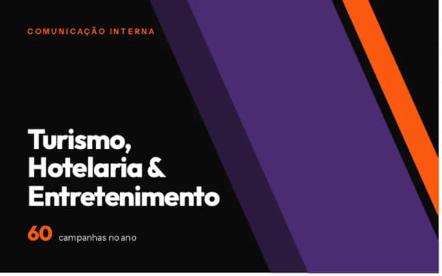 Comunicação interna para Turismo, Hotelaria & Entretenimento