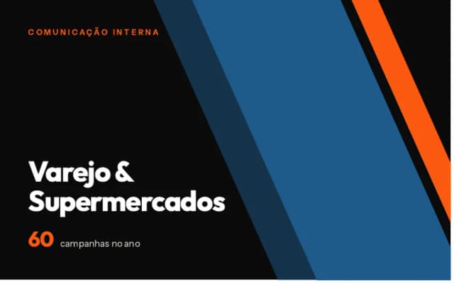 Comunicação interna para Varejo & Supermercados
